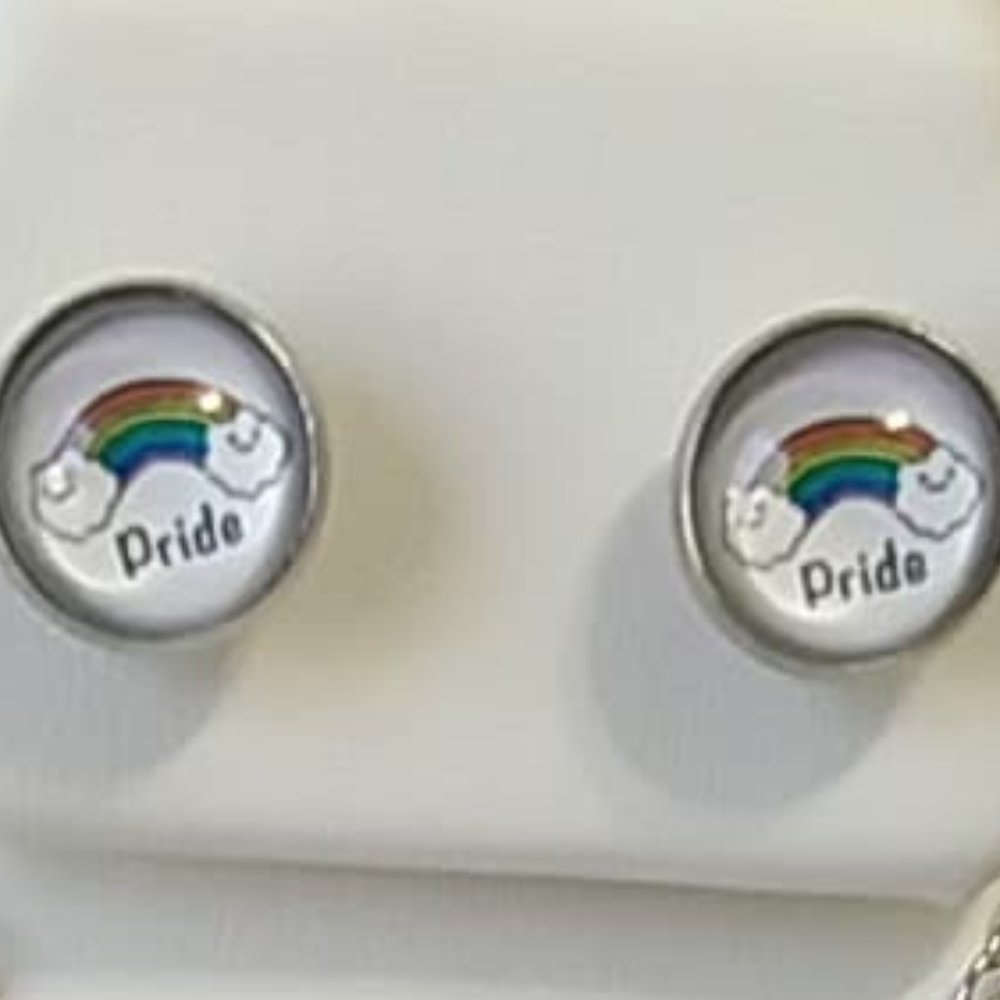 Pride Jewelry Set-Necklace & Earrings - Picture 5 of 6